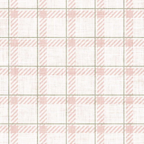 Krystal Winn - Dear Santa Plaid Pink