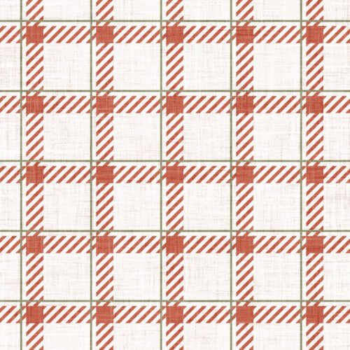 Krystal Winn - Dear Santa Plaid Red