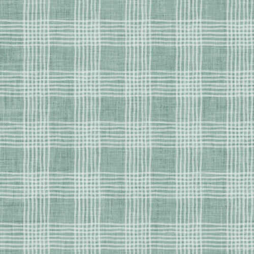 Krystal Winn - Dear Santa Simple Plaid Teal