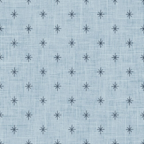 Krystal Winn - Dear Santa Star Dot Blue