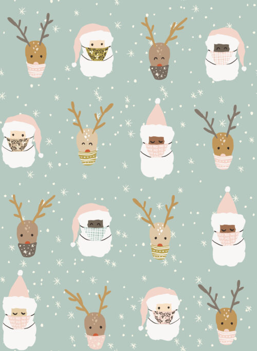 Indy Bloom Designs - Deer Santa 01