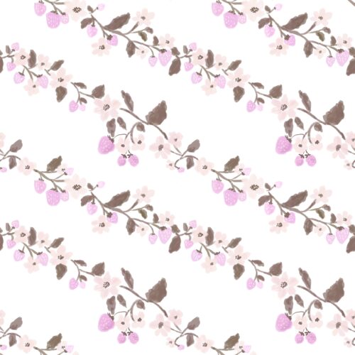 Lindsay Anne - Diagonal Strawberry Vine