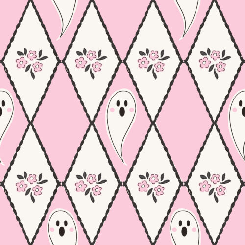 Vivie & Ash - Diamond Ghost Floral Pink 01