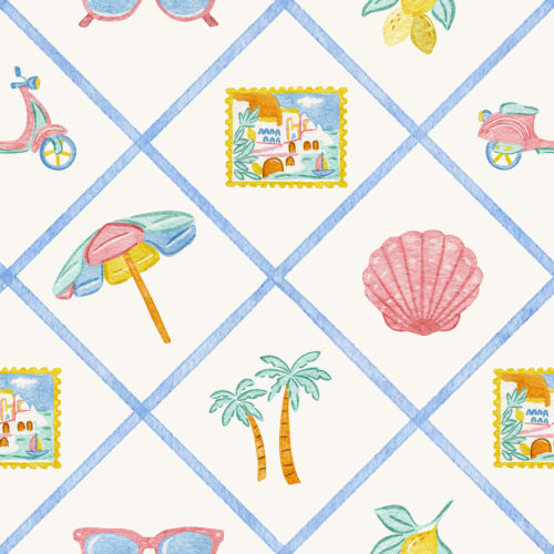 Vivie & Ash - Diamond La Dolce Vita Blue