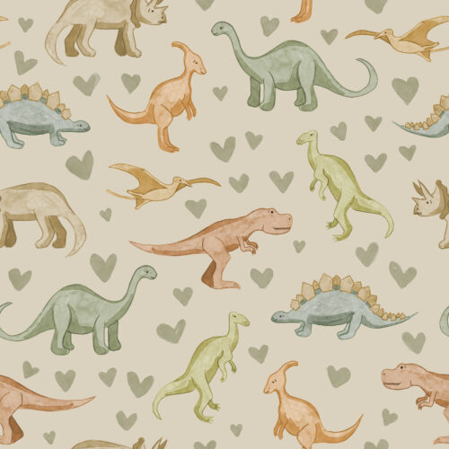 Dinosaur hearts neutral bone