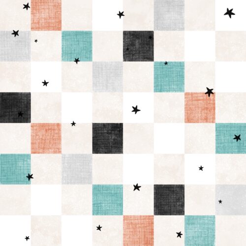 Dirtbike Checker Turq