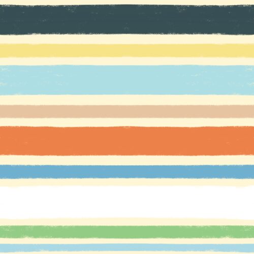 Lindsay Anne - Dockside Stripe   Lt Yellow Multi