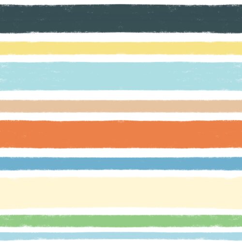 Lindsay Anne - Dockside Stripe   White Multi