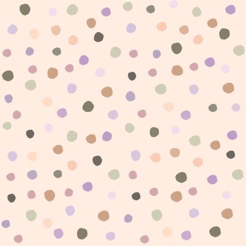Lindsay Anne - Dots In Boho Pink Cream