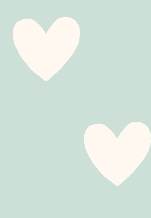 Indy Bloom Designs - Dotted Hearts In Mint