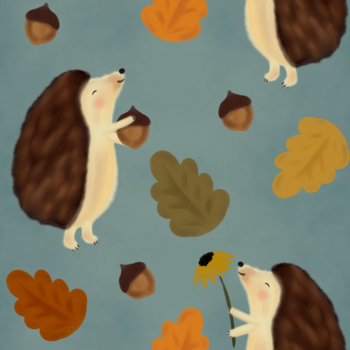 Walk in the Woods - Dustybluehedgie