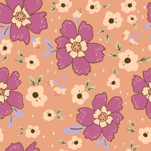 Juniper Row - Easter Blooms In Orange