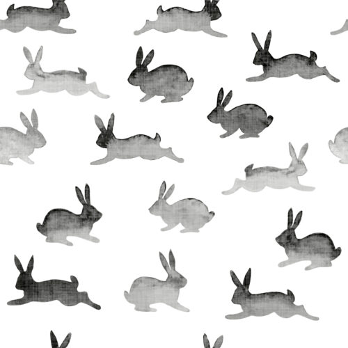 Hip Kid Design - Easter Bunnies Silhouette