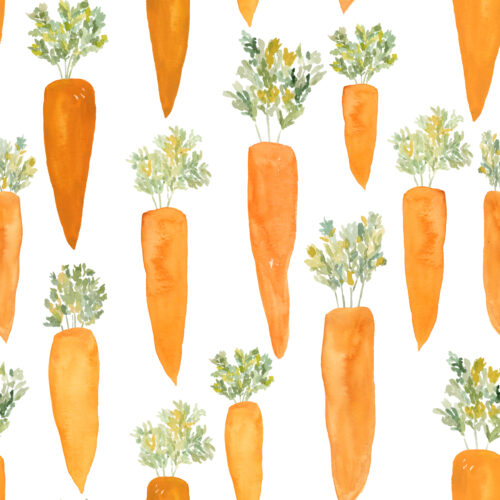 Hip Kid Design - Easter Watercolor Carrots