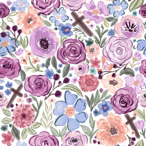 Lindsay Anne - Easter Cross Floral