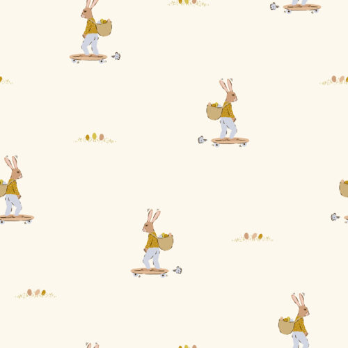 Eva Catharina - Easterbunnies bluepants