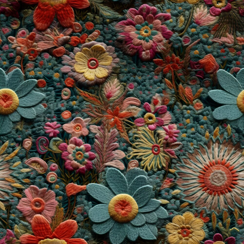 Embroidery Floral