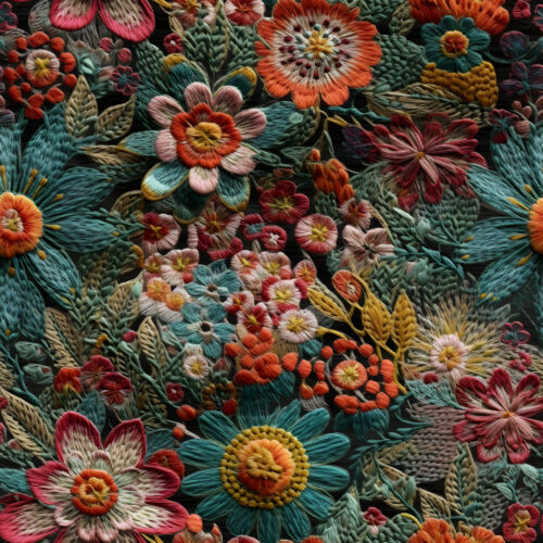Embroidery Floral