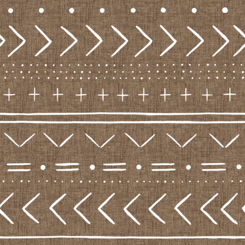 Hip Kid Design - Espresso Brown Mud Cloth