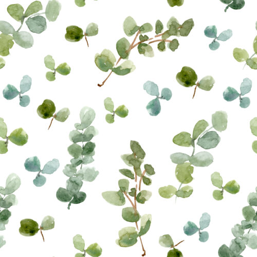 Hip Kid Design - Eucalyptus and Clovers