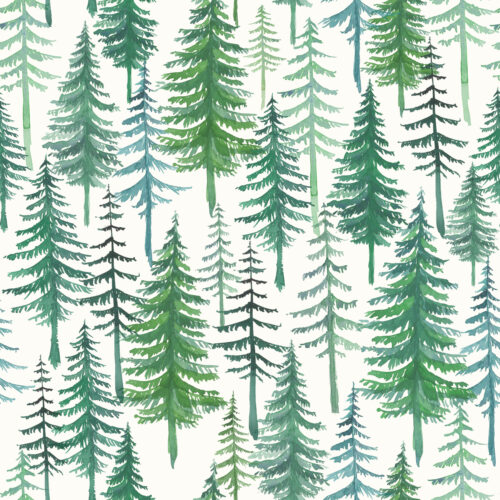 Hip Kid Design - Evergreen Christmas Pine Trees