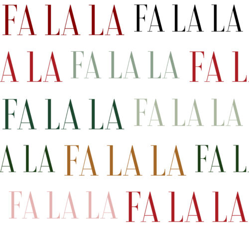 Hip Kid Design - Fa La La