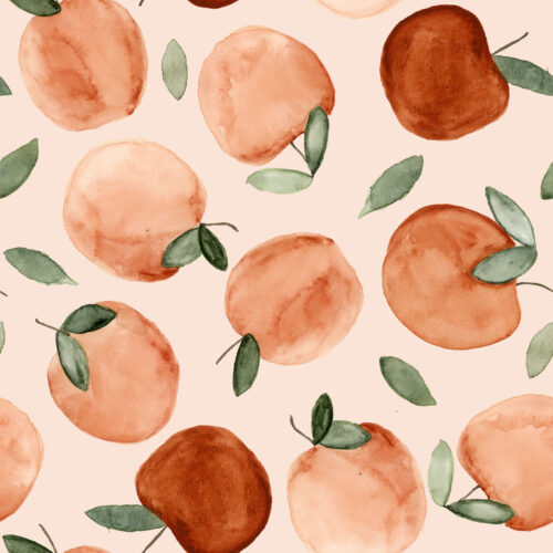Hip Kid Design - Fall Apples on Champagne