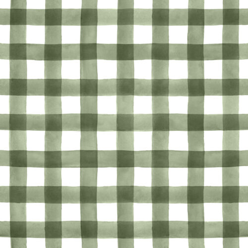 Hip Kid Design - Fall Buffalo Check Plaid in Olive