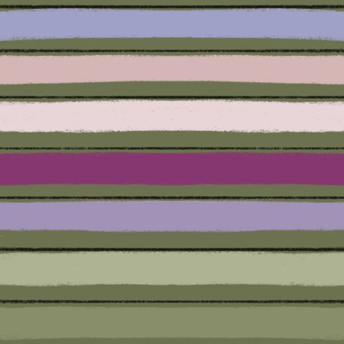 Lindsay Anne - Fall Olive Multi Stripe