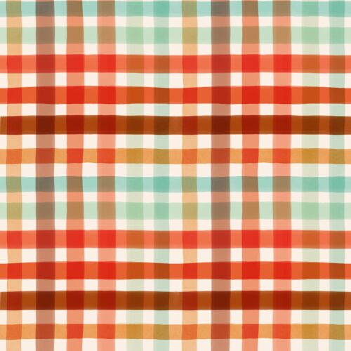 Lindsay Anne - Fall Plaid Cream