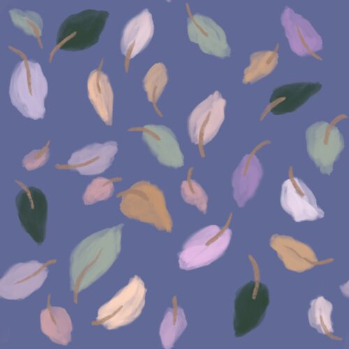 Lindsay Anne - Falling Leaves Dusty Purple