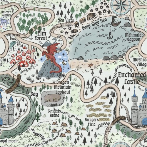 Lindsay Anne - Fantasy Map Light Sage