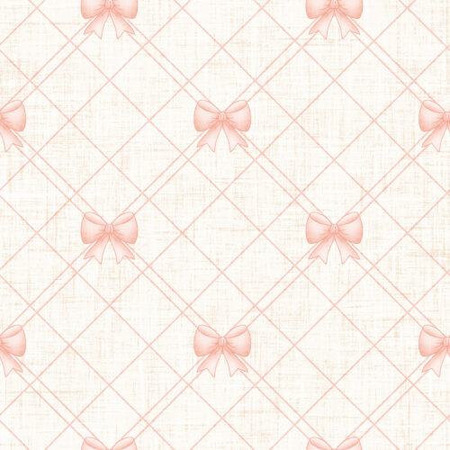 Krystal Winn - Farmyard Bow Plaid Pink