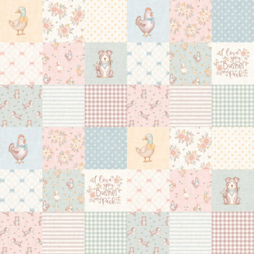 Krystal Winn - Farmyard Cheater Quilt