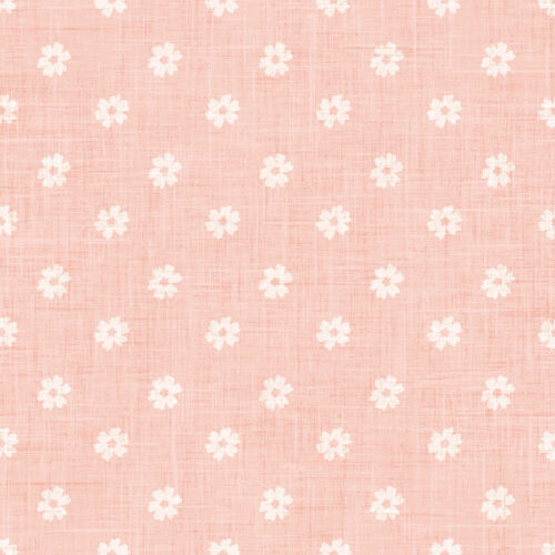Krystal Winn - Farmyard Flower Dot Pink