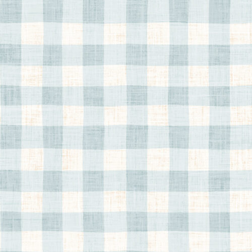 Krystal Winn - Farmyard Gingham Blue