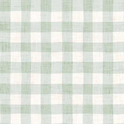 Krystal Winn - Farmyard Gingham Green