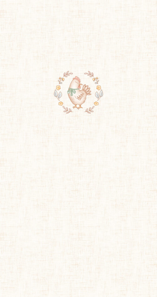 Krystal Winn - Farmyard Panel Brown Chicken