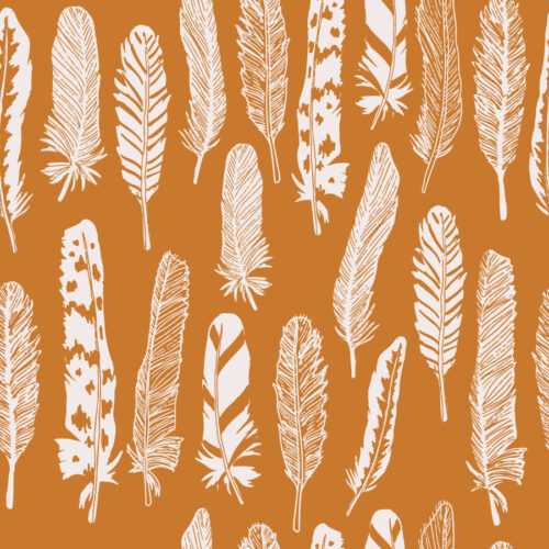 Juniper Row - Feathers In Orange