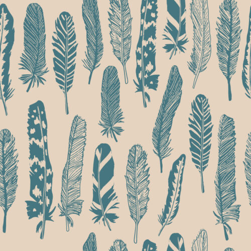 Juniper Row - Feathers In Teal