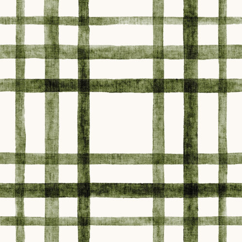 Hip Kid Design - Fern Olive Watercolor Plaid