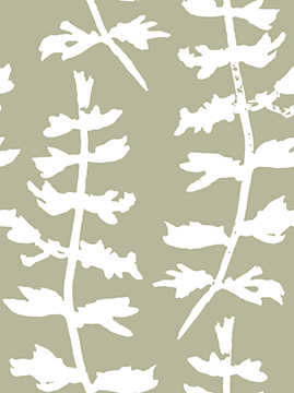 Indy Bloom Designs - Fern In Sage 1.2x.8