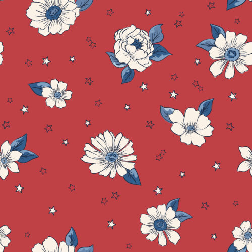 Juniper Row - Firecracker Blooms Cherry Red8