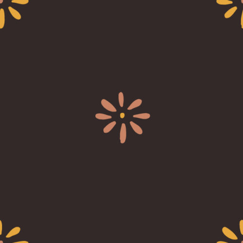 Juniper Row - Flower Dot In Dark