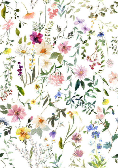 Hip Kid Design - Flower Trails Wildflowers