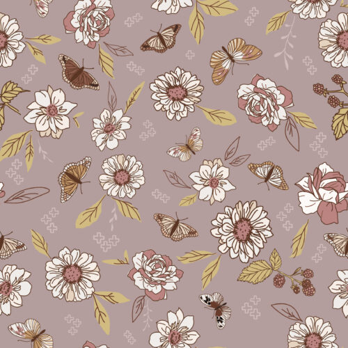 Juniper Row - Flutter By In Dusty Purple