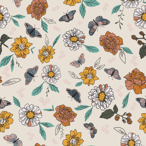 Juniper Row - Flutter In Cream