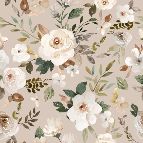 Hip Kid Design - Forester Fall Florals on Oat