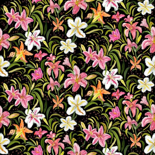 Lindsay Anne - Freckled Daylily Black