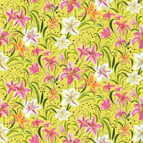 Lindsay Anne - Freckled Daylily Summer Chartreuse